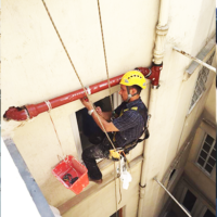 batiment acces corde